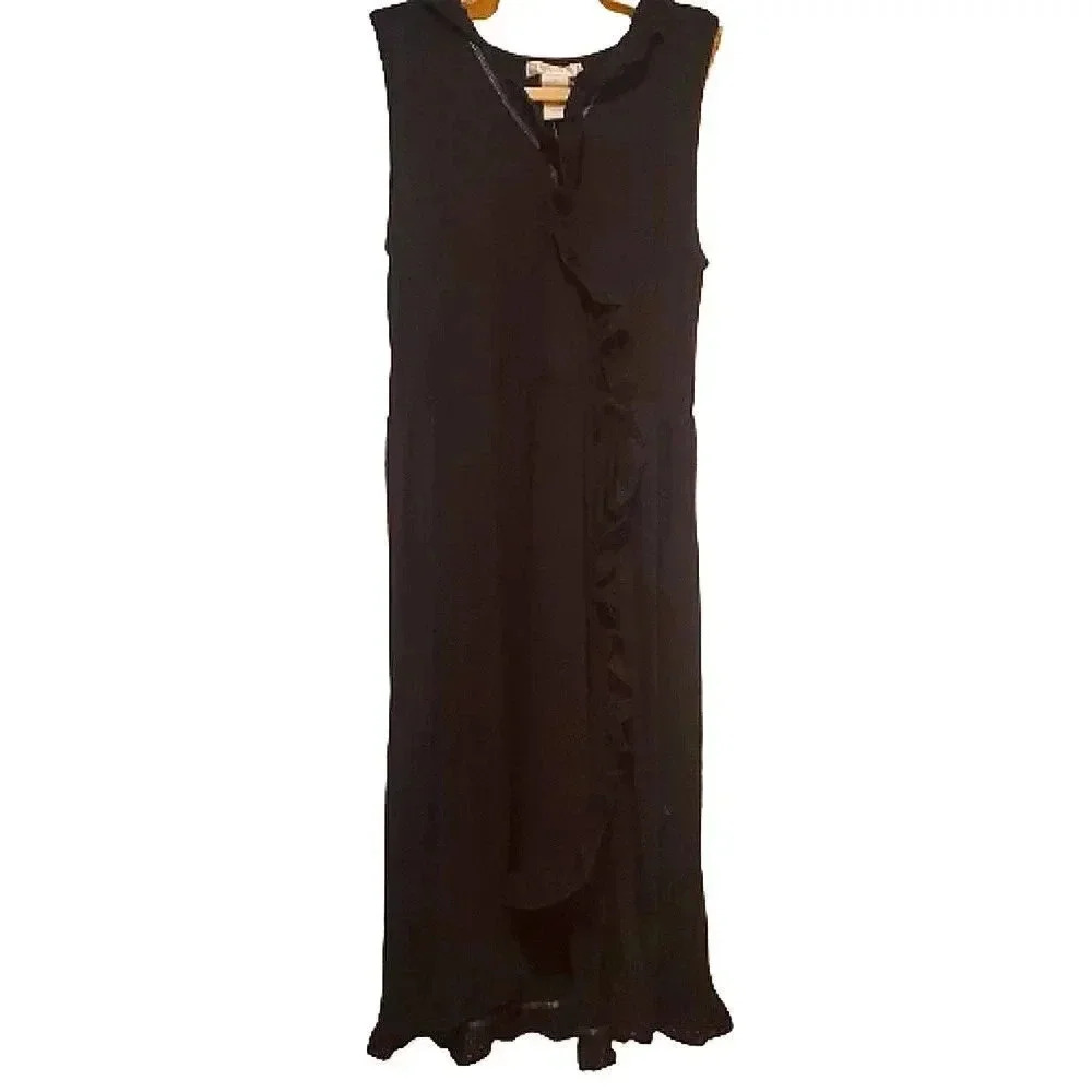 NWOT Design History black sleeveless long dress Size Small